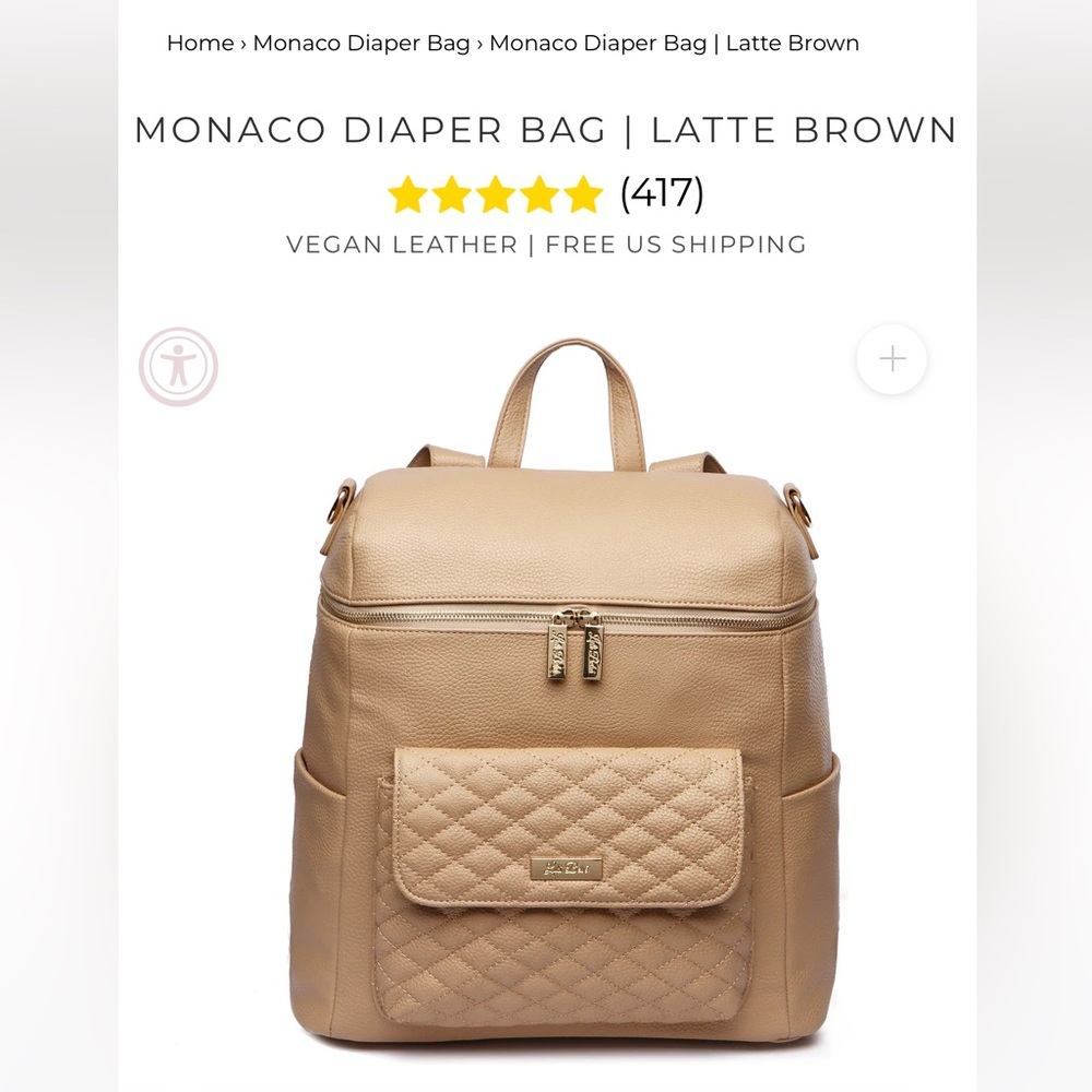 Luli Bebe Monoco Diaper bag